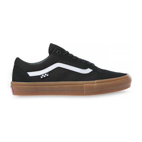Vans Skate Old Skool Skate Shoe - Black/Gum