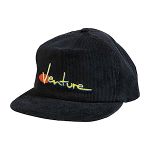 Venture 90’s Cord Hat - Black