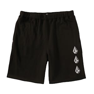 Volcom Iconic Stone Fleece Shorts - Black