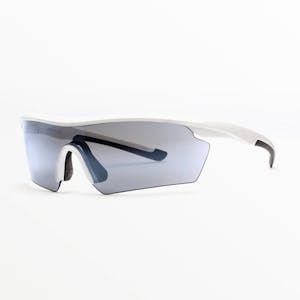 Volcom Download Sunglasses - Gloss White/Silver Mirror