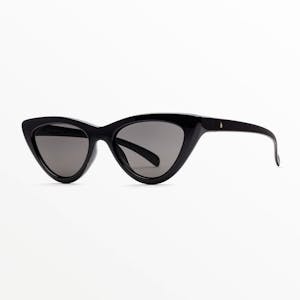 Volcom Knife Sunglasses - Gloss Black / Grey