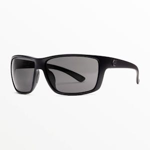 Volcom Roll Sunglasses - Matte Black / Grey Polar