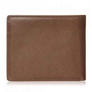 Volcom Single Stone Leather Wallet - Brown