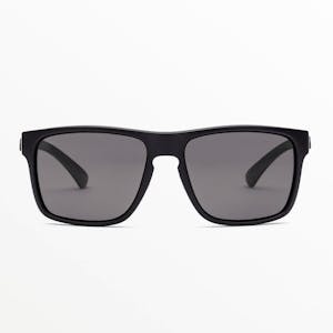Volcom Trick Sunglasses - Matte Black / Grey Polar