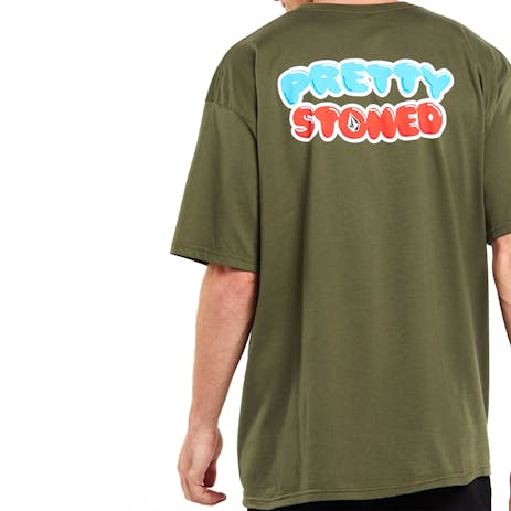 Volcom x Girl Pretty Stoned T-Shirt - Military