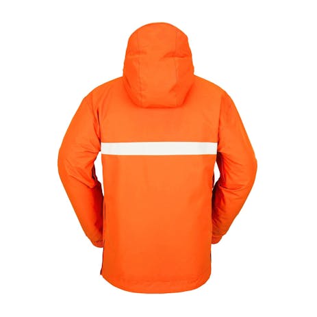 Volcom Longo Pullover Snowboard Jacket 2023 - Orange Shock