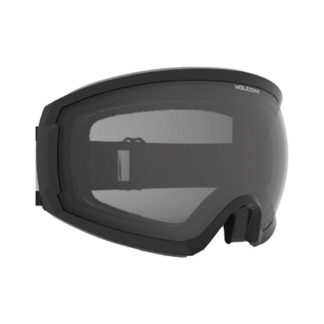 Volcom Migrations Black Rerun Snowboard Goggles 2023 - Dark Grey