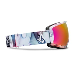 Volcom Migrations Nebula Snowboard Goggles 2023 - Pink Chrome