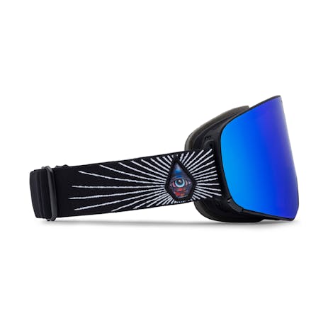 Volcom Odyssey Jamie Lynn Snowboard Goggles 2023 - Blue Chrome + Spare Lens