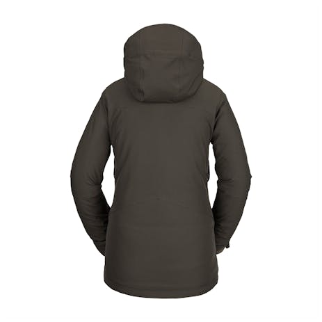Volcom Shelter 3D Stretch Women’s Snowboard Jacket 2022 - Black Green