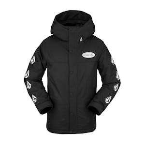 Volcom Stone.91 Insulated Youth Snowboard Jacket 2022 - Black