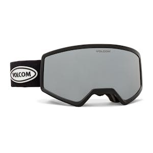 Volcom Stoney Snowboard Goggles 2022 - Black/Silver Chrome + Spare Lens