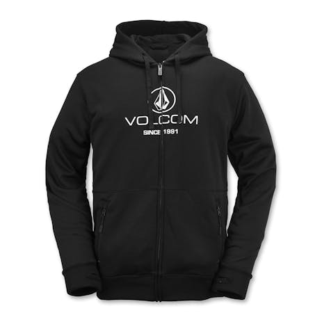 Volcom V Snow Fleece Zip Hoodie - Black