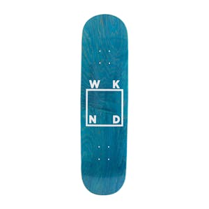 WKND Silver Glitter Logo Skateboard Deck