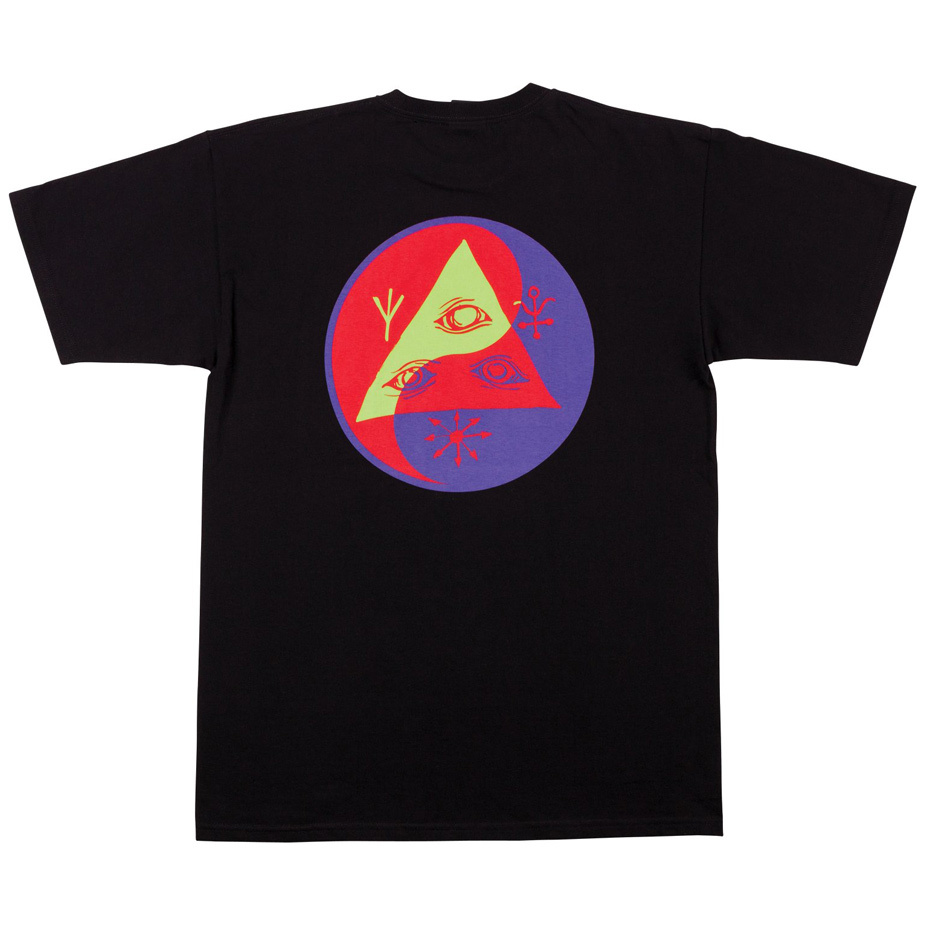 Welcome Balance T-Shirt - Black/Purple 