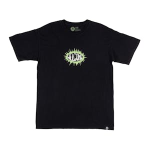 Welcome Burst Premium T-Shirt - Black/Glow