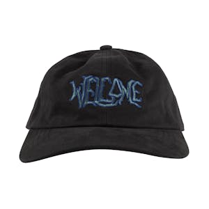 Welcome Lodge Dad Hat - Black