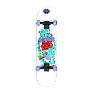Welcome Nora Teddy 7.75” Complete Skateboard - White