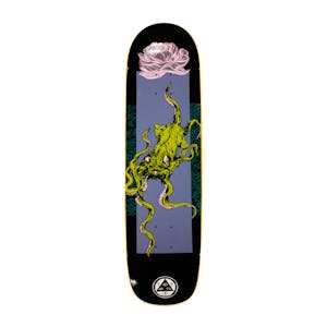 Welcome Bactocat on Son of Planchette 8.38” Skateboard Deck - Black/Lavender