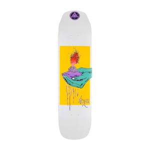 Welcome Nora Soil on Wicked Princess 8.125” Skateboard Deck - White Dip