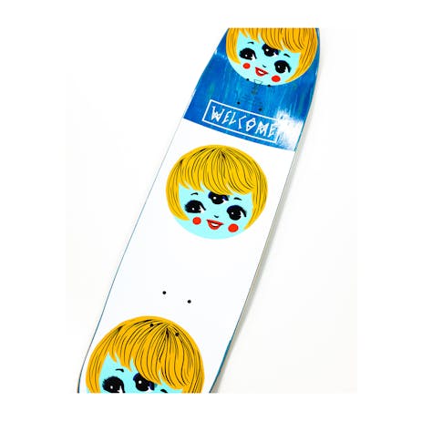 Welcome Peggy on Son of Moontrimmer 8.25” Skateboard Deck - Black