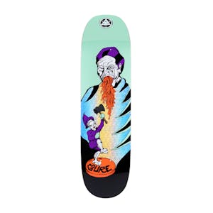 Welcome Divorced Jim on Moontrimmer II 8.5” Skateboard Deck - Mint/Glitter Foil