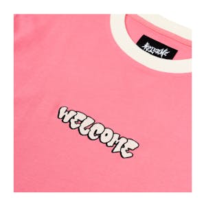 Welcome Puncher Knit T-Shirt - Bubblegum