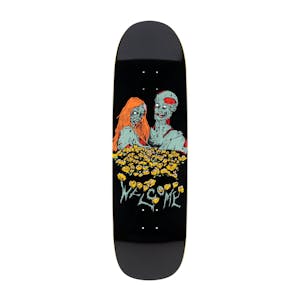 Welcome Zombie Love on Boline 9.25” Skateboard Deck - Black