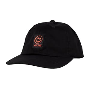 Welcome Smiley Unstructured Snapback - Black