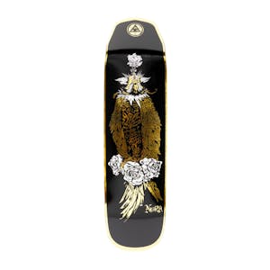Welcome Nora Peregrine 8.6” Skateboard Deck - Black/Gold Foil