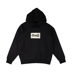 Welcome Sacred Hoodie with Patches  - Black