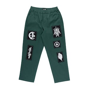 Welcome Volume Patches Elastic Pant - Evergreen