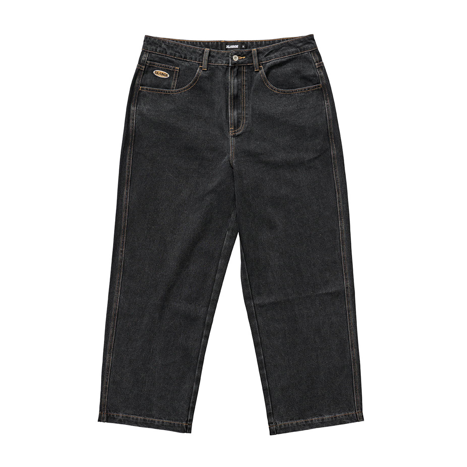 XLARGE Bull Denim 91 Pant - Washed Black | BOARDWORLD Store