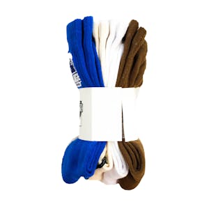 XLARGE Classic OG Sock 4-Pack - Blue/Stone/White/Brown
