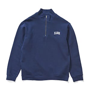 XLARGE Arched 1/4 Zip Sweater - Navy