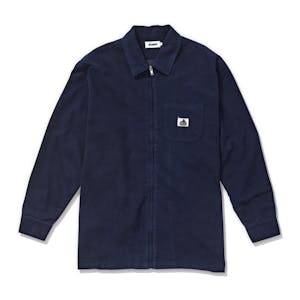XLARGE Flannel Zip Shirt - Navy