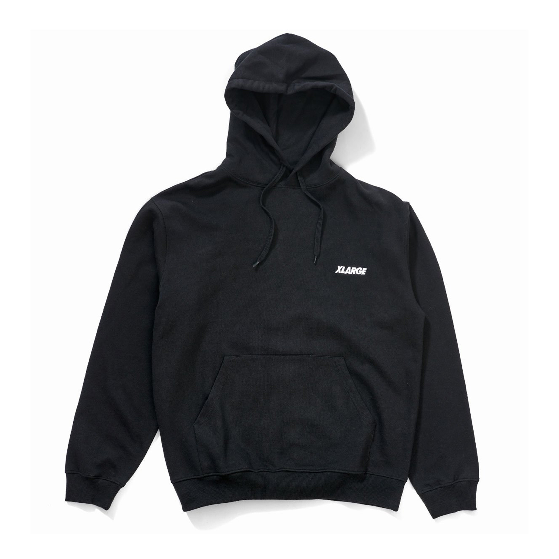 XLARGE Text Sweat Hoodie - Black | BOARDWORLD Store