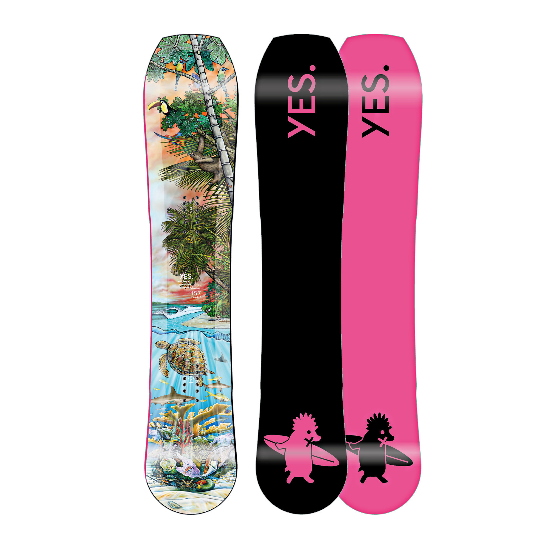 yes hybrid snowboard