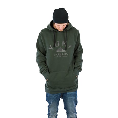 Yuki Threads Dropping Hoodie - Forest Green