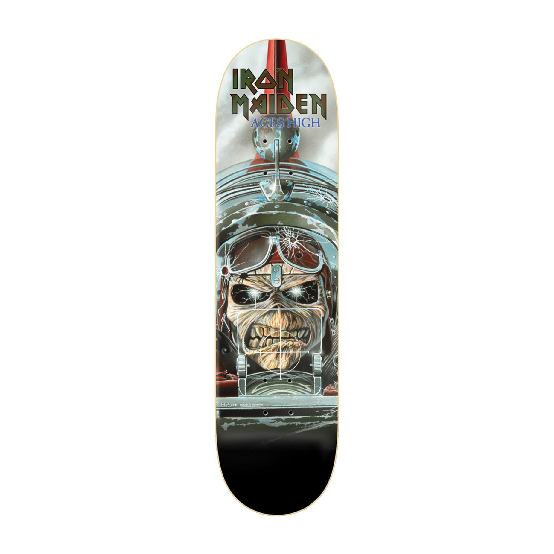 Zero x Iron Maiden Aces High 8.38" Skateboard Deck BOARDWORLD Store