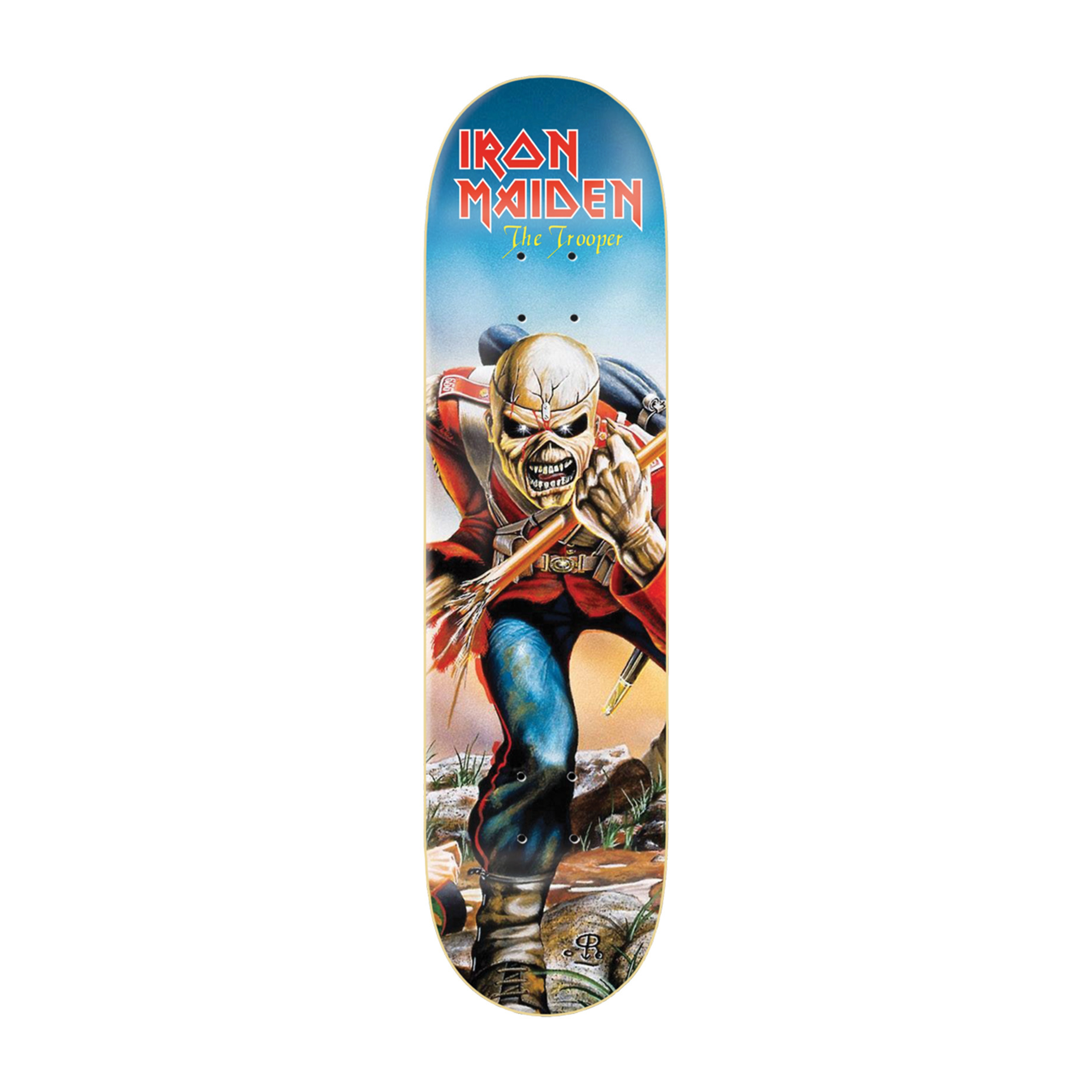 Zero x Iron Maiden The Trooper 8.25" Skateboard Deck BOARDWORLD Store