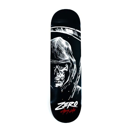 Zero Cole Reaper Skateboard Deck - Black/White