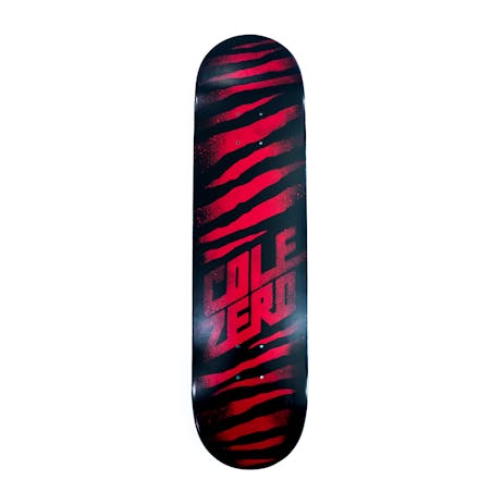 Zero Cole Ripper Skateboard Deck - Black/Red