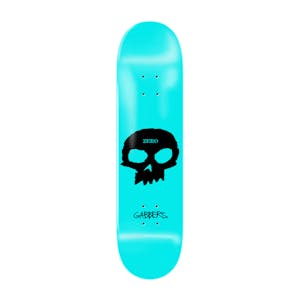 Zero Signature Single Skull 8.0” Skateboard Deck - Gabbers