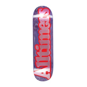 Alltimers Broadway 8.5” Skateboard Deck - Red
