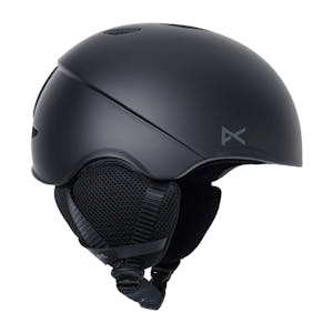 Anon Helo Round Fit Snowboard Helmet 2023 - Black
