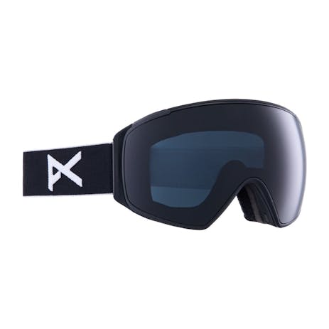 Anon M4S MFI Toric Polarized Low Bridge Snowboard Goggle 2023 - Black / Polar Smoke + Spare Lens