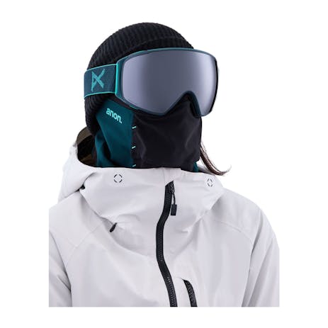 Anon M4S Toric MFI Snowboard Goggle 2023 - Peacock / Perceive Sunny Onyx + Spare Lens
