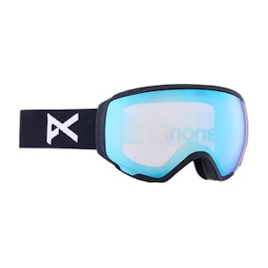 Anon WM1 Women’s Low Bridge Snowboard Goggle 2024 - Black / Perceive Variable Blue + Spare Lens