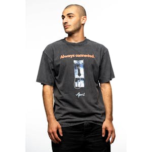 April Always Connected T-Shirt - Vintage Black